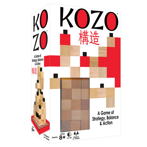 Winning Moves Games 1223 Kozo, Wood Grain