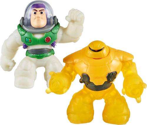 Heroes of Goo Jit Zu Disney Pixar Lightyear -  Versus Pack - Buzz vs Zyclops, Squishy, Stretchy, gooey Hero