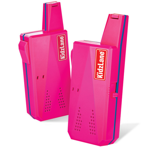 Kidzlane Durable Walkie Talkies for Girls, Easy to Use and Kids Friendly 2 Mile Range, 3 Channel