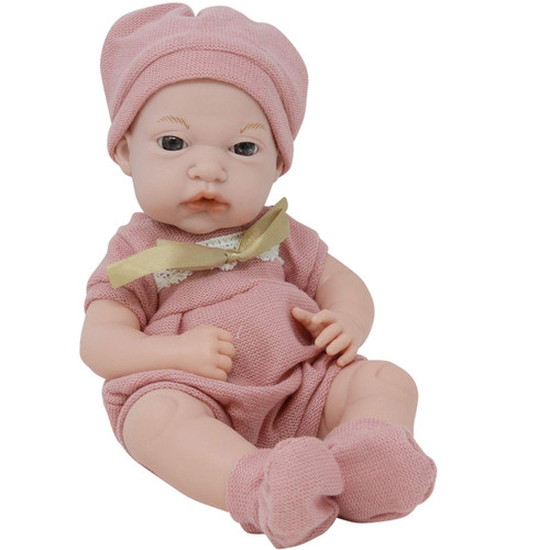 12 Inch Newborn Life Like Baby Dolls for Girls - Vinyl Body and Realistic Doll Features - Bonus Baby Doll Clothing