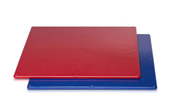Playmags Building Board - Magnetic Starting Building Plate for Playmags or Other Magnetic Tiles - Great Add on to Any Magnetic Tile Toy - Colors May Vary