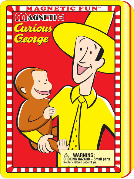 Curious George Magnetic Tin Play Set