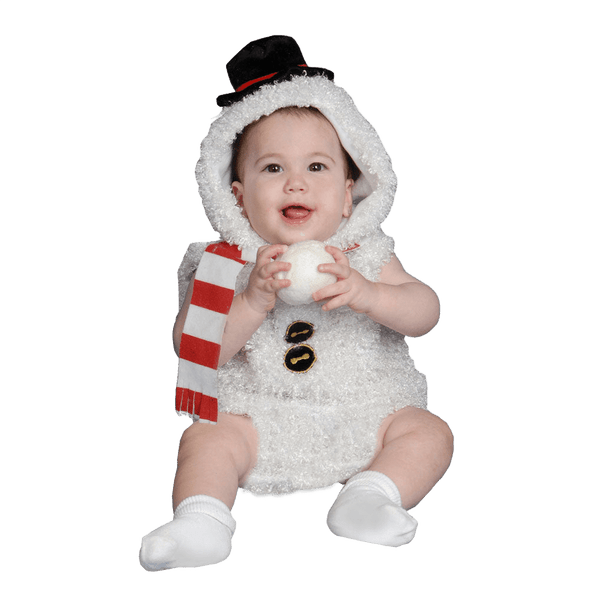 Baby Plush Snow Man Costume