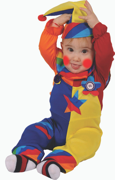 Sweet Cutie Clown Colorful Costume By Dress Up America