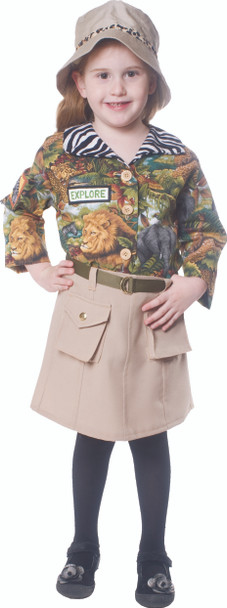 Cute Safari Girl Costume By Dress Up America