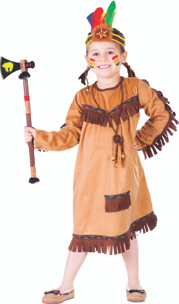 Brave Indian Girl Costume by Dress Up America