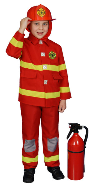 Boy Fire Fighter - Red