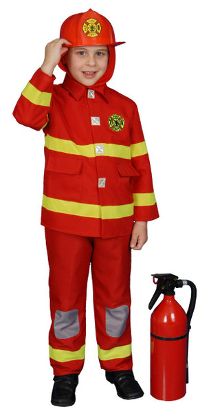 Boy Fire Fighter - Red