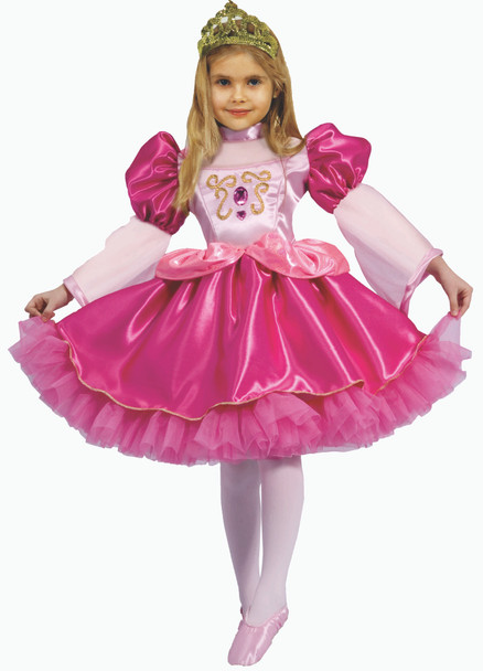 Little Girl Graceful Ballerina Costume By Dress Up America