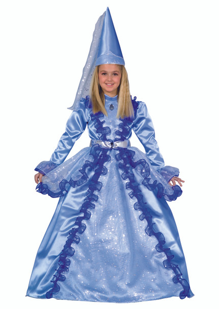 Girl's Blue Fairy Costume By Dress Up America
