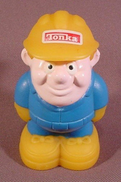 Tonka Construction Man Toy Figure Blue