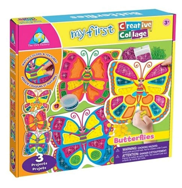 My First Creative Collage - Butterflies