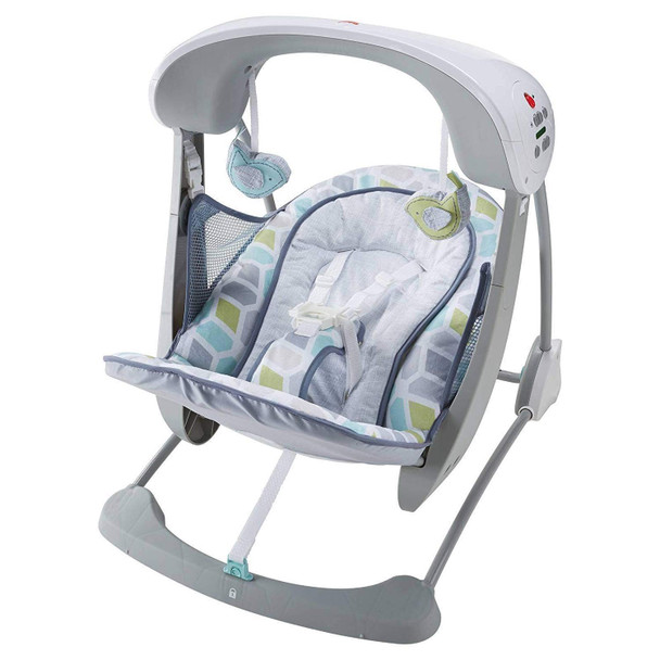 Fisher-Price Deluxe Take Along Swing and Seat (White)