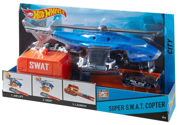 Hot Wheels Super S.W.A.T. Copter Vehicle