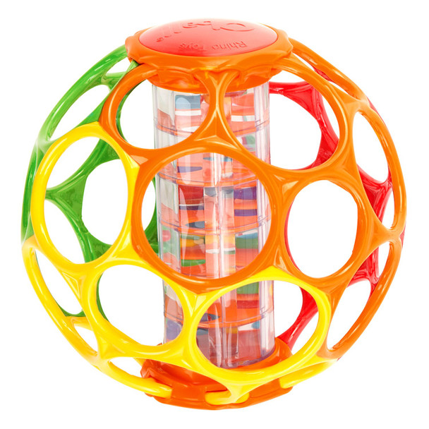 Oball Rollin' Rainstick Rattle 6.0" x 6.0" x 6.0"