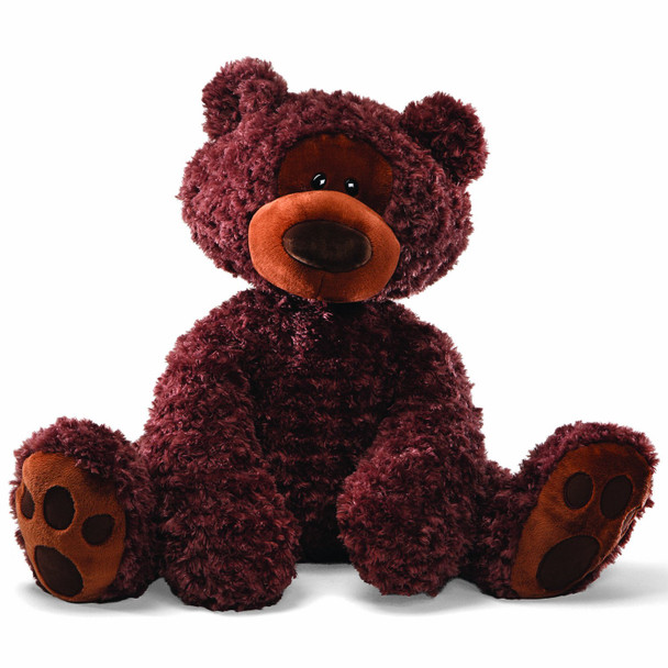 GUND Philbin Teddy Bear Jumbo Stuffed Animal Plush, Chocolate Brown, 29"