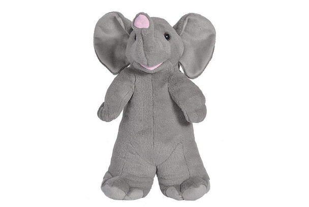 Wild Republic Elephant Plush, Stuffed Animal, Plush Toy, Gifts for Kids, Standing Buddies 13"
