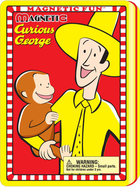 Curious George Magnetic Tin Play Set