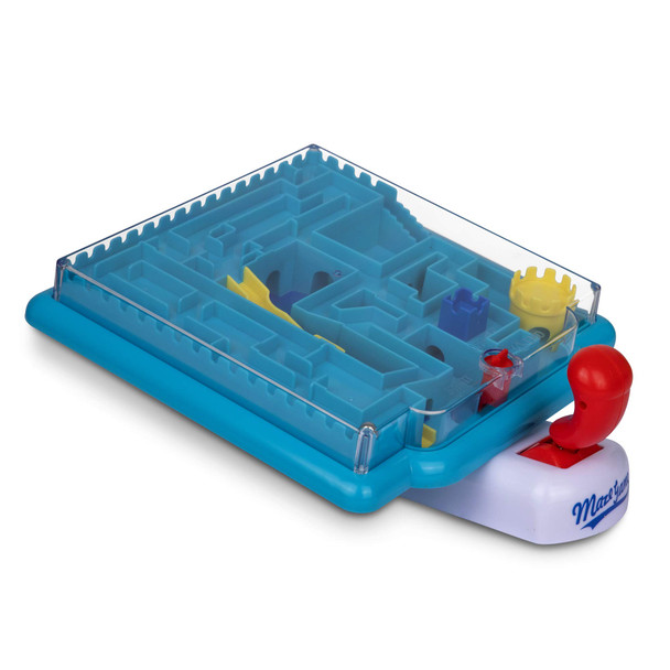 Point Games BrainyMaze Maze Mania - Tilt Maze Puzzle Game - 1 Remote Control, Brain Teaser Toy - Developmental & Interactive Puzzle, Test Stabilizing Skills