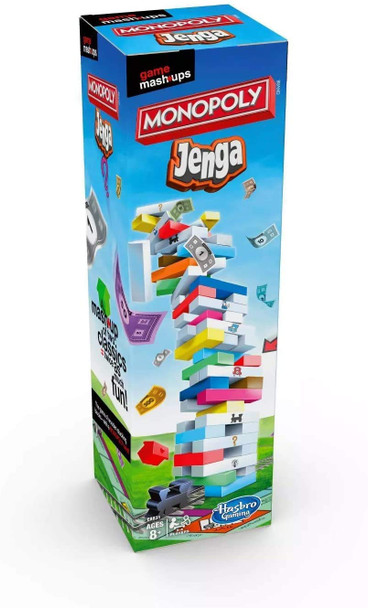 Original Jenga-Monopoly - Two Famous Fun Games in One