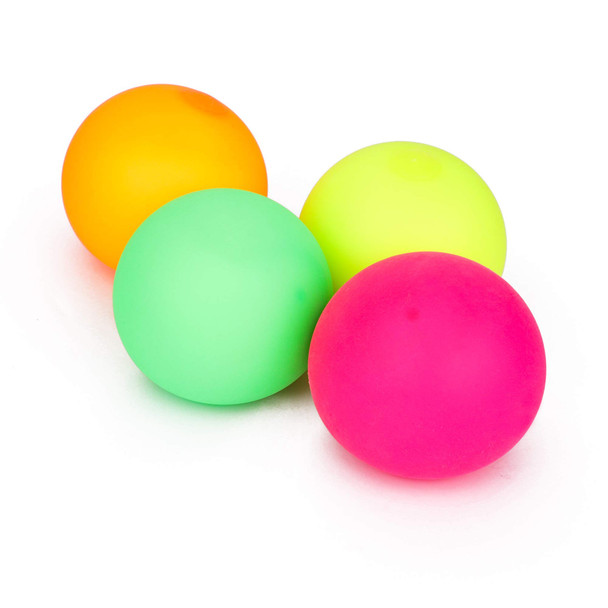 Stress Relief Balls 4 Pack, Smooth Squishy Balls, Stress Reliever Stretch Balls Fidget Toys - Focus Aid for Anxiety, ADHD, Autism Sensory Stimulation Calming Colors, Kids and Adults (Squishy Balls)