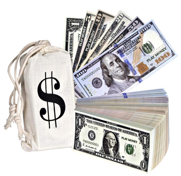 Realistic Looking - Fun for All Ages - Learn Math and Budgeting with Pretend Play - Small Size 5"