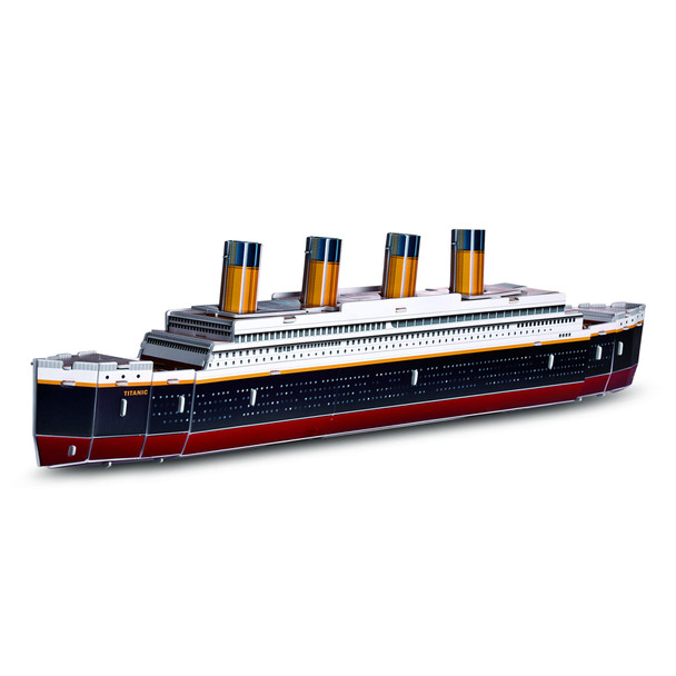Puzelworx 3D Puzzles for Adult and Kids, Titanic Model Kit Puzzle, Model Building Kits 3D Foam Puzzle, STEM Projects for Kids, Great Gift, DIY Project for Kids (Titanic)