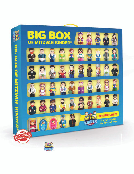 Mitzvah Kinder Big Box Of 50 Mentchies - Toys4U Exclusive