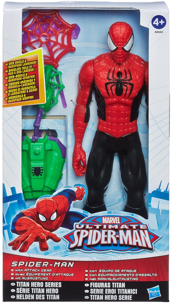 Spiderman Titan Heroes Series Action Figure with Goblin Attack Gear