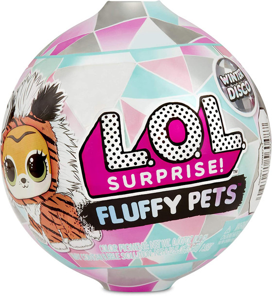 L.O.L. Surprise! Fluffy Pets Winter Disco Series with Removable Fur