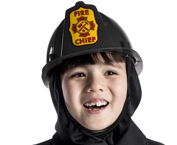 Black Fire Helmet Kids Size
