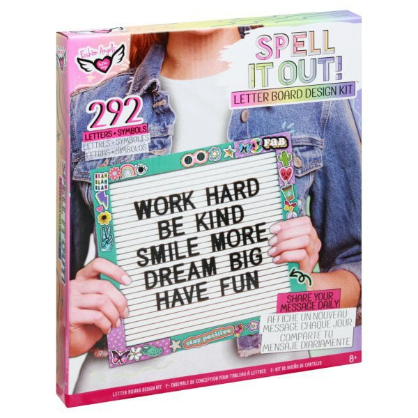 Spell It Out! Letterboard Design Kit
