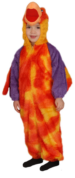 Loud Little Parrot Costume Set
