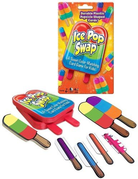 Winning Moves Games Ice Pop Swap - Color Matching Card Game Color Matching Game