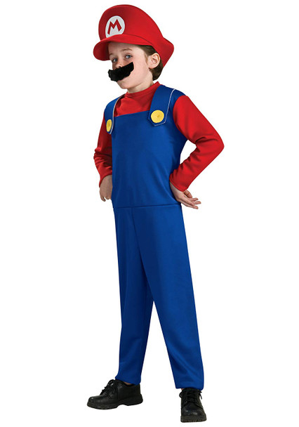 Super Mario Brothers, Mario Costume, Small (Discontinued by manufacturer)