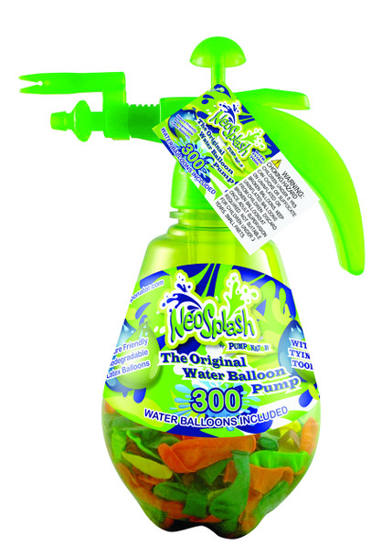 Pumponator NEOPUMP Balloon Pump, Neon Green,; 12 x 9 x 5