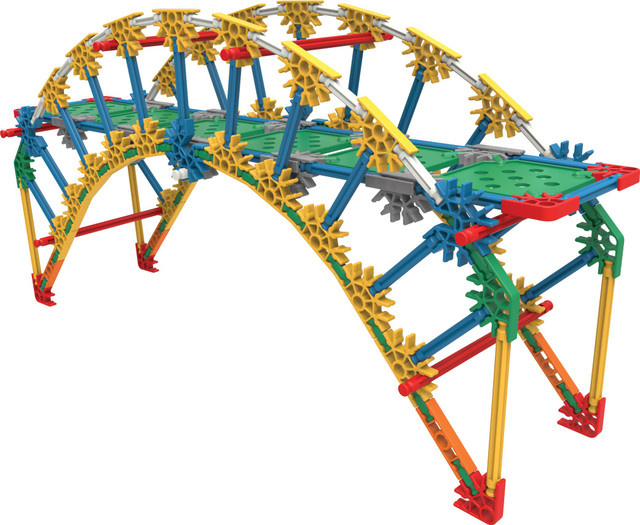 K'NEX Bridges Ages 8+ Construction Education Toy Building Sets (207