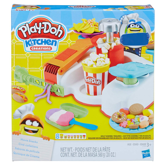 PlayDoh Kitchen Creations Movie Snacks Toys 4 U