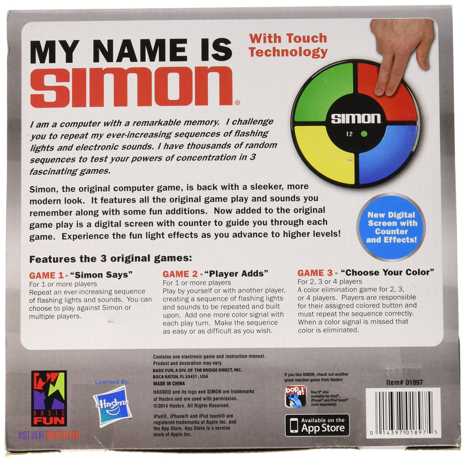 schylling simon electronic memory game