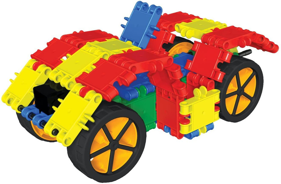 Clics 850 Pieces Interlocking Building Clic Toys in Bucket Toys 4 U