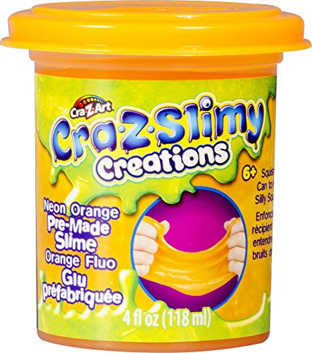 Cra-Z-Art Cra-Z-Slimy Premade Single Cans Slime, 4 Oz (1) Can