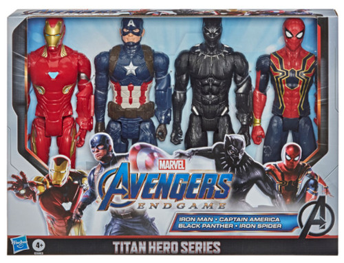Marvel Avengers: Endgame Titan Hero Series Action Figure 4 Pack