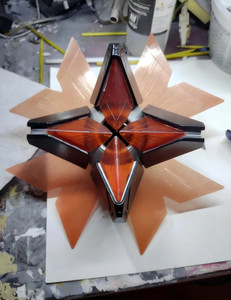 Crimson Shell - 1:1 Ghost Shell Prop Crimson Shell - 1:1 Ghost Shell Prop