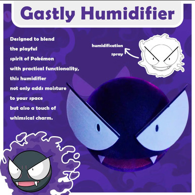 Gastly Luminous Humidifier