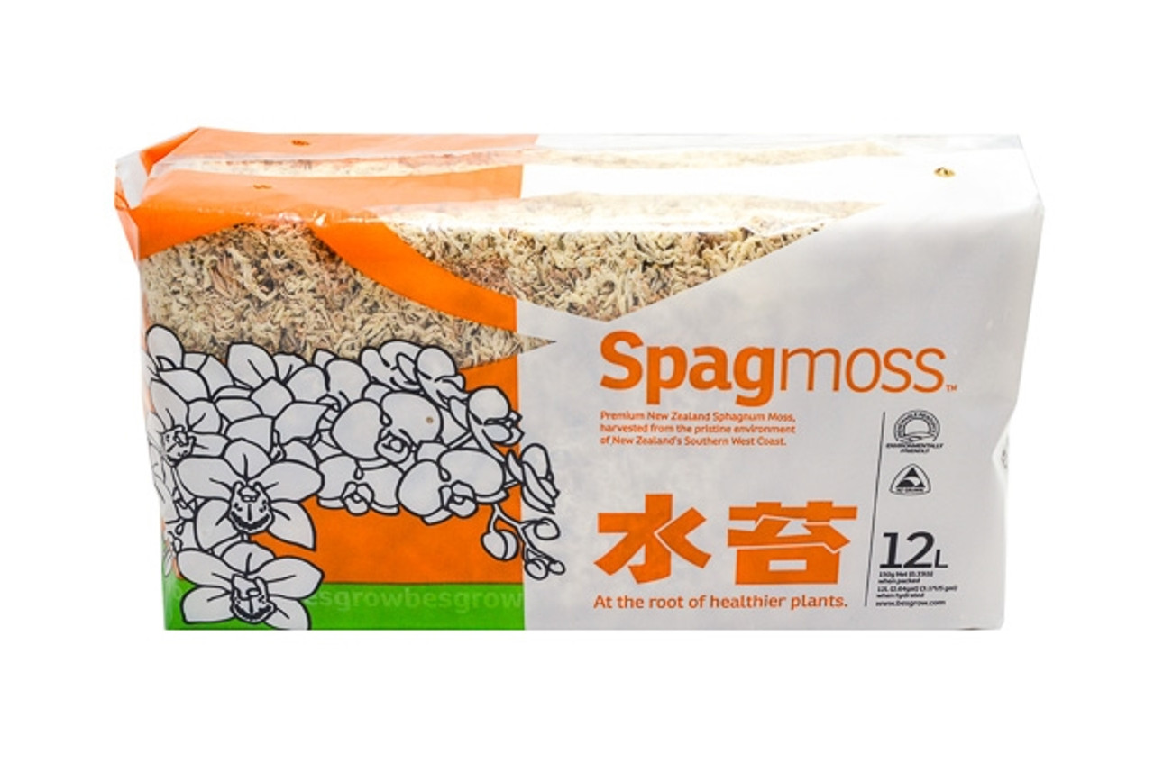 Spagmoss Premium New Zealand Sphagnum Moss AA Grade (150 Gram