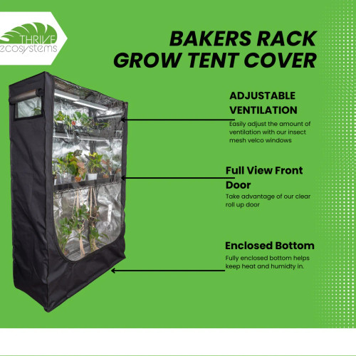Baker's Rack Grow Tent Cover