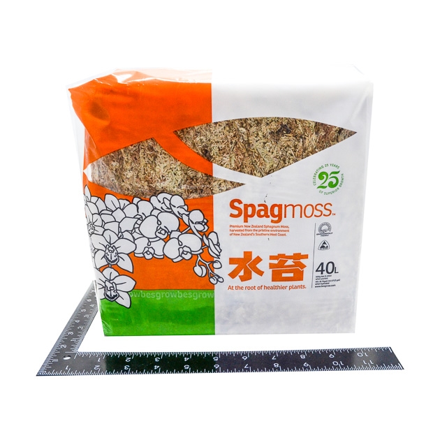 Premium New Zealand Long-fiber Sphagnum - 100-gram Compressed Briquette -  NEW LOWER PRICE!