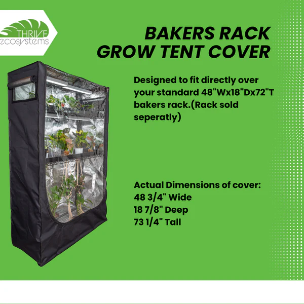 Baker's Rack Grow Tent Cover