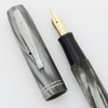 Waterman Skywriter Fountain Pen (Canada) - Gray Marble, Version 1, Junior Size, Fine Semi-Flex Nib (Excellent +, Restored)