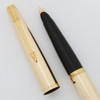 Parker 45 Insignia Fountain Pen - GF Grouped Lines, Extra Fine 14k Nib (Excellent, Works Well)